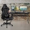 Flash Furniture Black Gaming Desk-Cup Holder/Reclining Chair Set BLN-X20D1904L-GY-GG - alternate 1